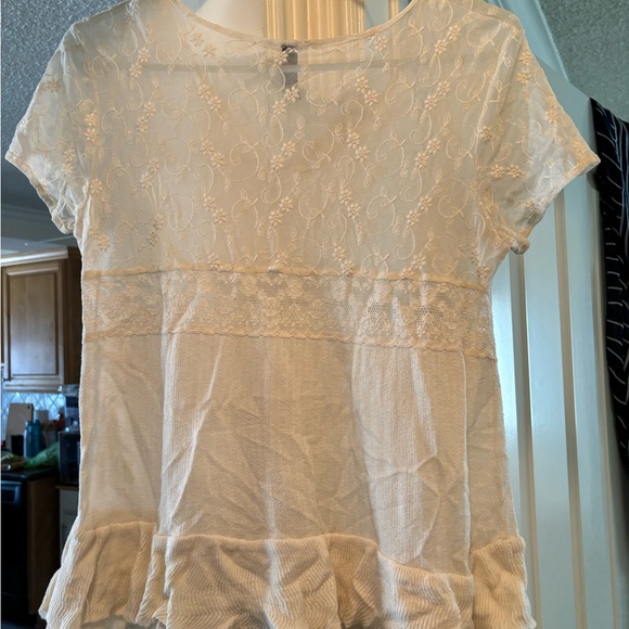 Free People lace blouse - Picture 2 of 3